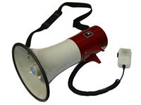 MEGAPHONE 18w RMS 12v LOOSE MIC+SIREN [SR86S]