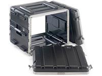 FLIGHT CASE 8U 19" ABS ENCLOSURE [STAG-ABS 8U]