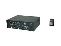 AMPLIFIER 20w RMS 2 MIC INPUT 1 AUX INPUT AC/DC [PA301]