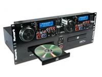 CD/MP3 PLAYER WITH USB INPUT 19" RACK MOUNT DUAL [CDN77USB]