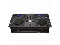 CD/MP3 PLAYER DUAL - MIXER/CONSOLE TYPE 19" RACK MOUNT [CDM-3250]