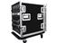 FLIGHT CASE 19" MIXER AMP 12U WITH CASTORS [MR12UW]